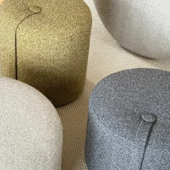 - Puf - Medium - Denim - 58x58 cm - Højde 33 cm*We Do Wood