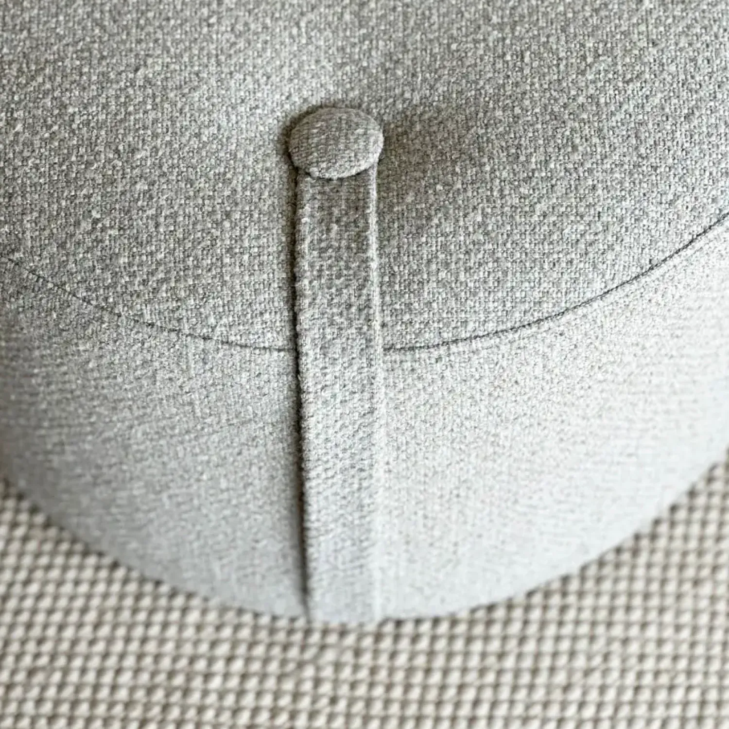 - Puf - Medium - Denim - 58x58 cm - Højde 33 cm*We Do Wood