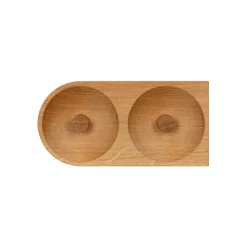 - Solid Hook, 2 Hooks, Oak*We Do Wood