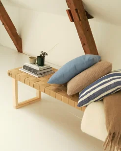 - Bænk - Stor - Natur*Wecycle Furniture