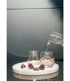 - Rund Travertine bakke - Beige - Ø27 cm^WELLmark Sale