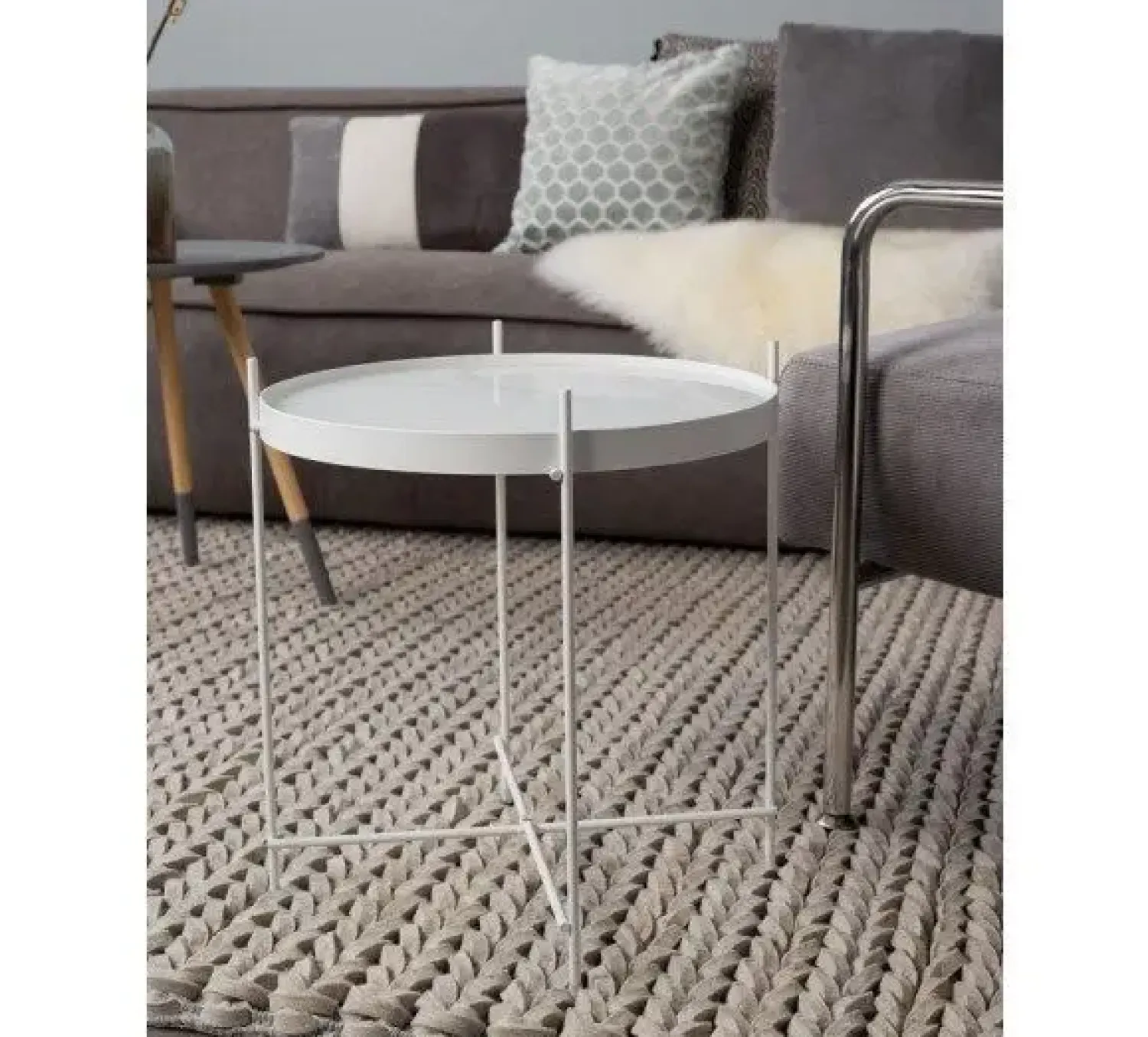 - Sidebord CUPID MARBLE - Hvid^Zuiver New