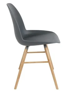 - Stol ALBERT KUIP - Mørk grå*Zuiver Outlet