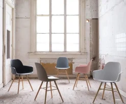 - Stol m/armlæn - ALBERT KUIP - Lys grå^Zuiver Sale