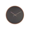 - Ur - CLOCK TIME BANDIT - Sort/COPPER - sort/kobber, ø 60 cm.*Zuiver Outlet